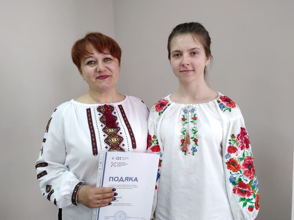 У Житомирі нагородили переможницю Всеукраїнського конкурсу «Великодні писанки» Катерину Чулій