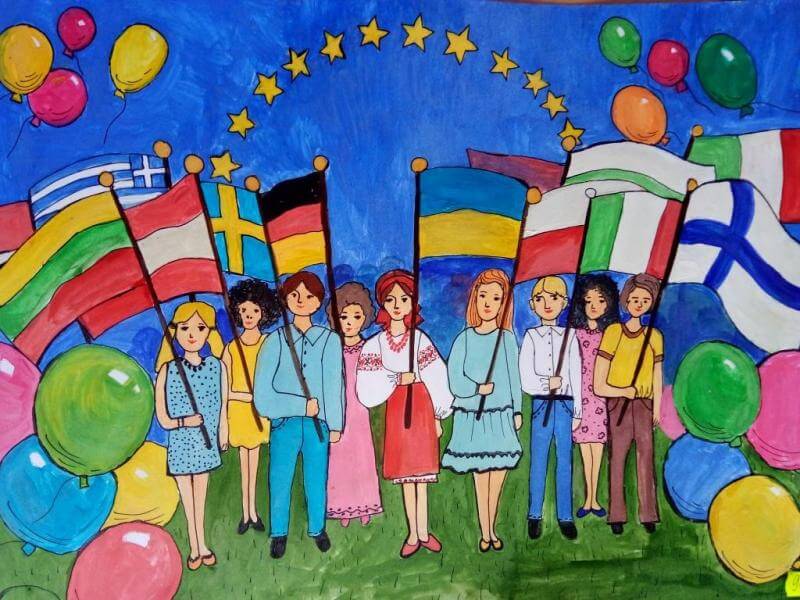 Чарівний пензлик малює дитячий світ